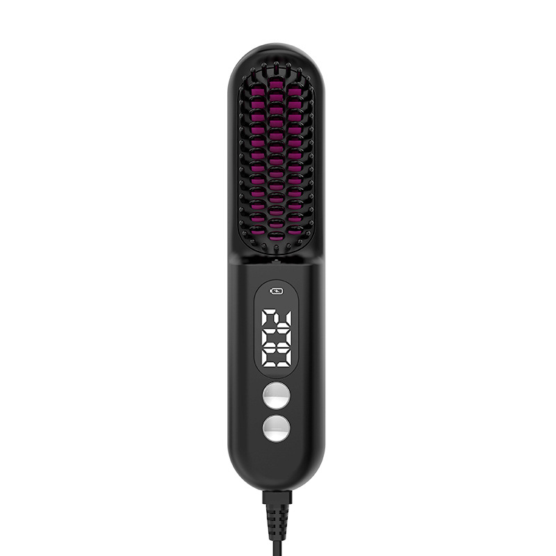 Straightening comb rechargeable Ionic Straightening Brush